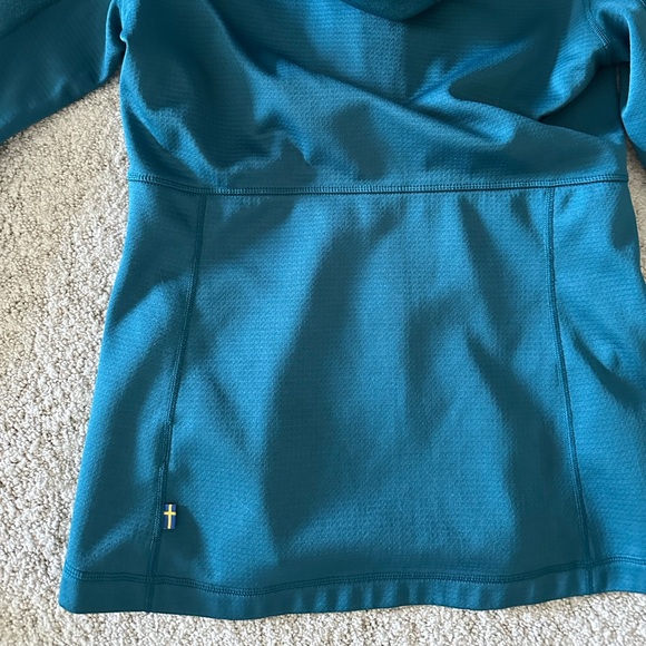 Fjallraven Women’s Blue Zip up Jacket with Hood - Picture 6 of 7